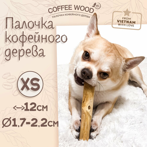 Игрушка для собак COFFEE WOOD "Палочка кофейного дерева", 12см, XS (Вьетнам)