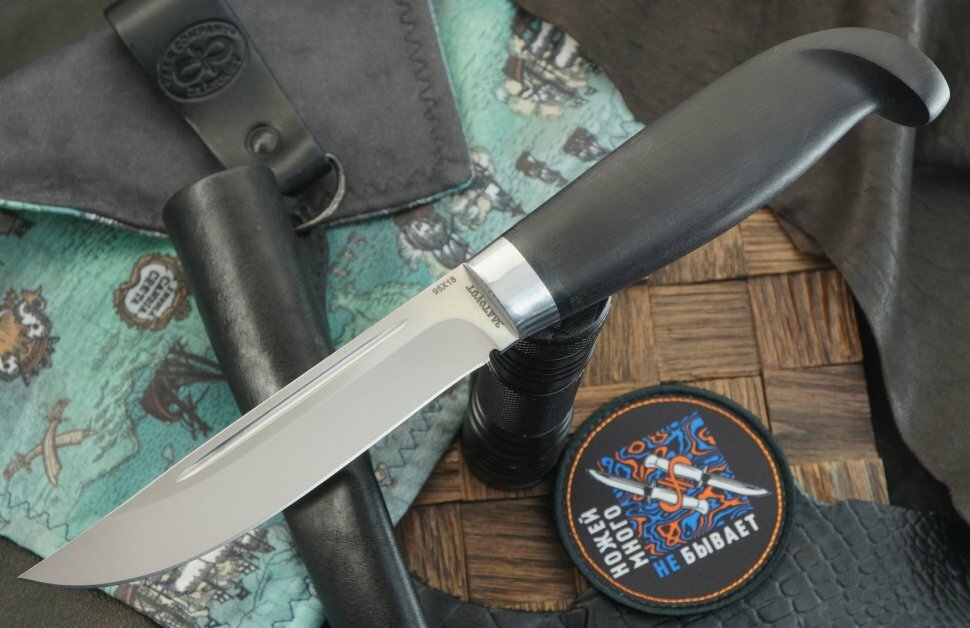 Нож АиР Финка Lappi, сталь 95Х18, рукоять граб