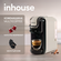 Кофемашина капсульная и рожковая Multicoffee inhouse, 2в1, автоот...