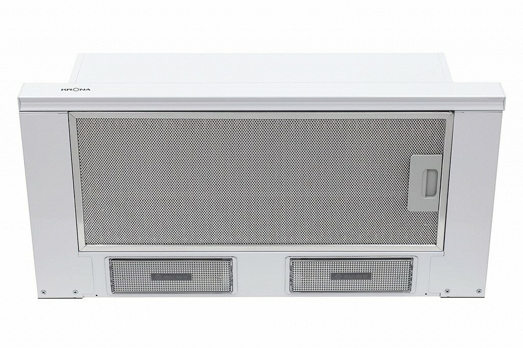 Телескопическая вытяжка Krona KAMILLA 600 WHITE (2 мотора) — фото 1