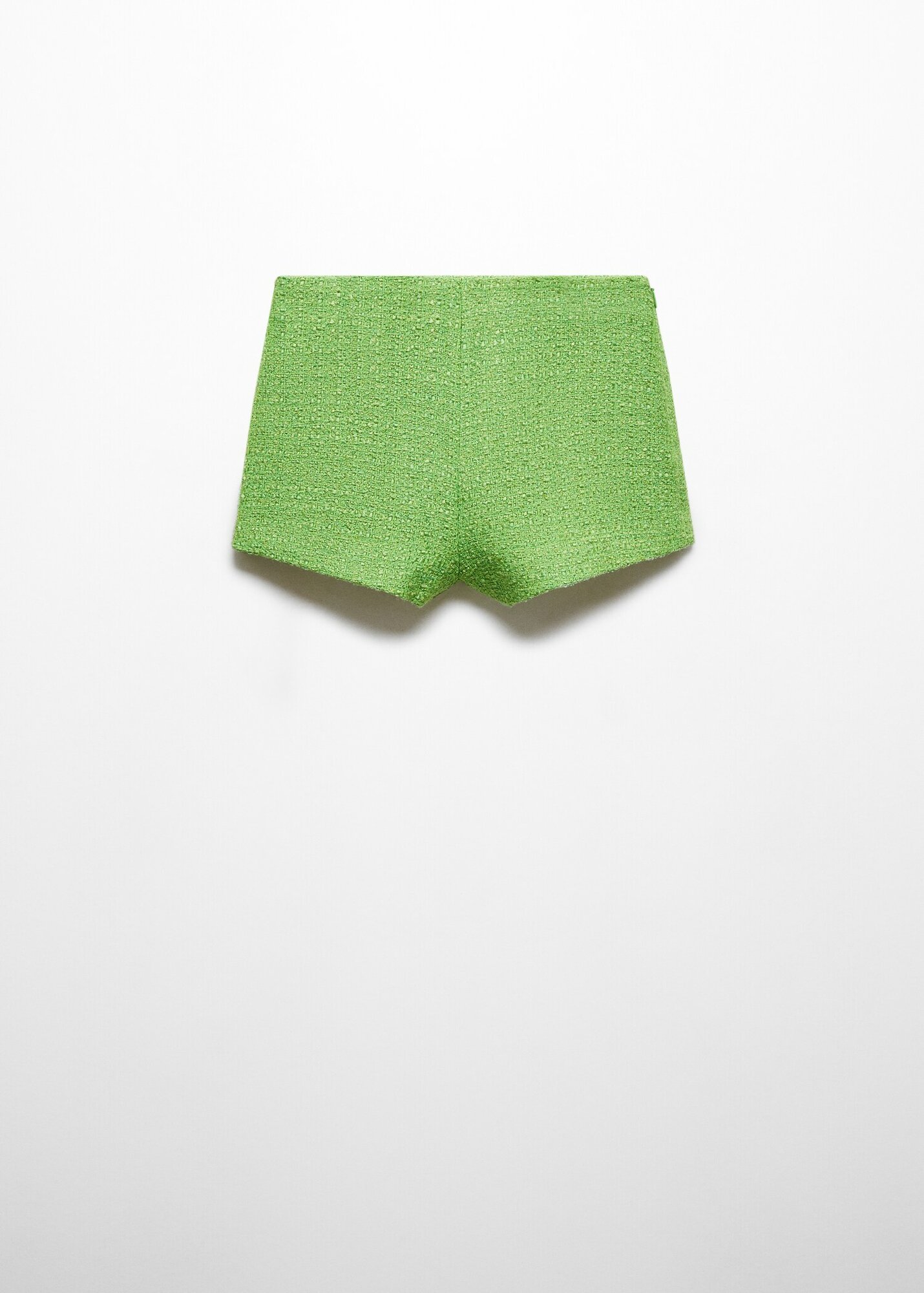 Шорты MANGO, размер 34 EU, зеленый — фото 1