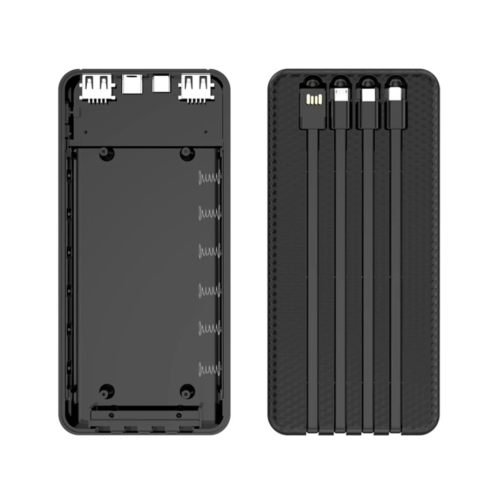 YiFanHeRong ET6 Ящик для хранения батарей 6*18650