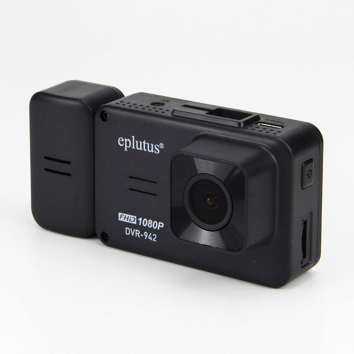 Видеорегистратор Eplutus DVR-942 Wi-Fi/3камеры. (черный) — фото 1