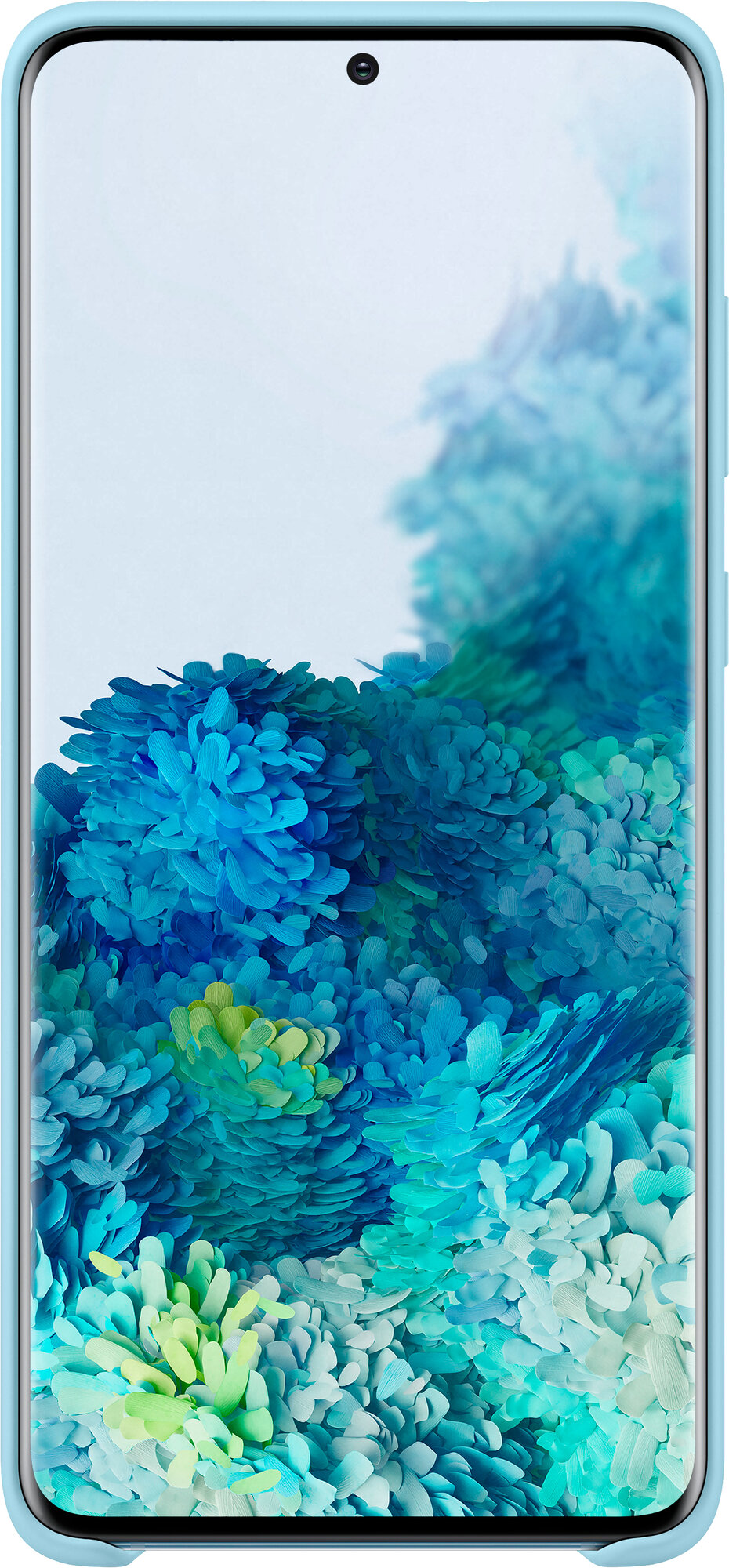Чехол (клип-кейс) SAMSUNG Silicone Cover, для Samsung Galaxy S20+, розовый [ef-pg985tpegru] - фото №3