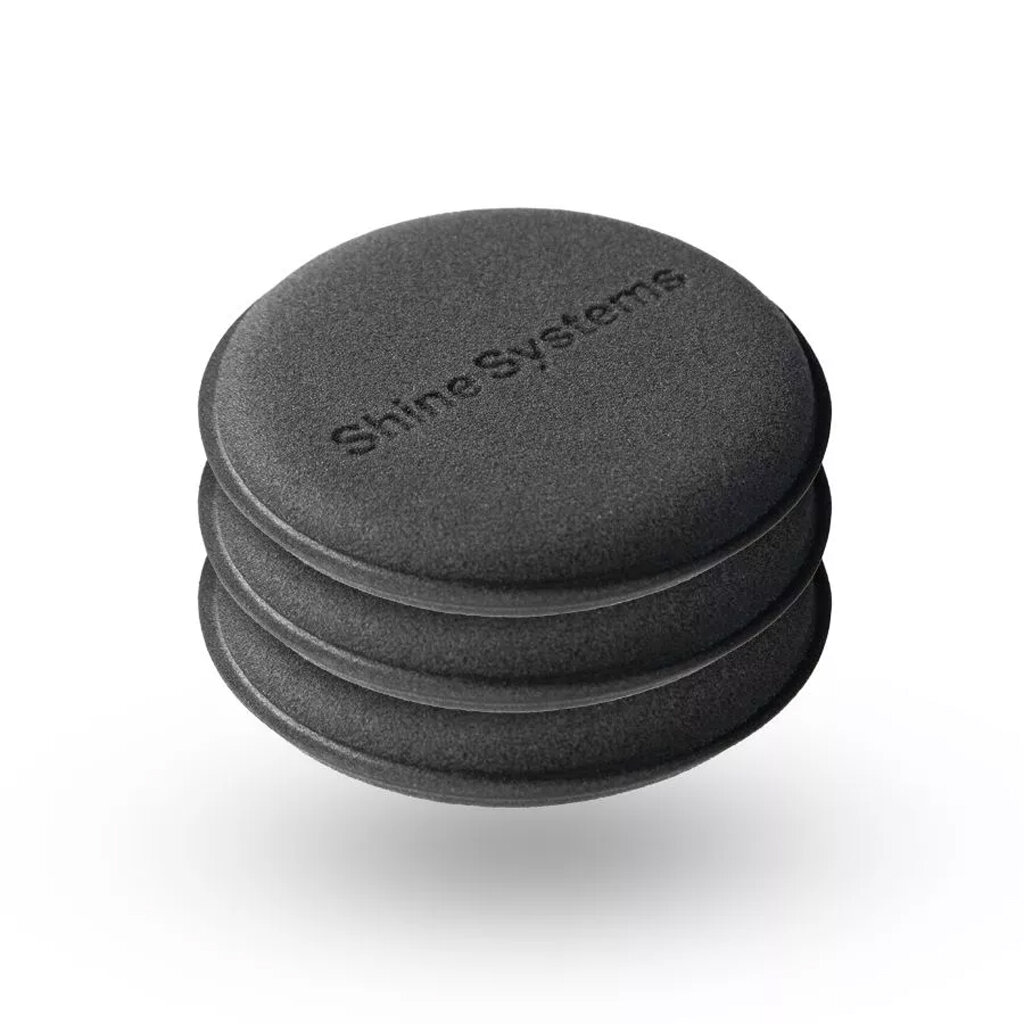 Аппликатор для нанесения составов поролоновый круглый - Shine Systems Wax Pad — фото 1