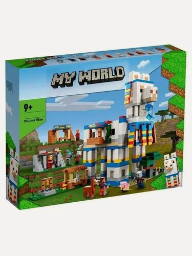 Изображение товара Конструктор набор Minecraft Майнкрафт, Деревня лам / 1252 деталей