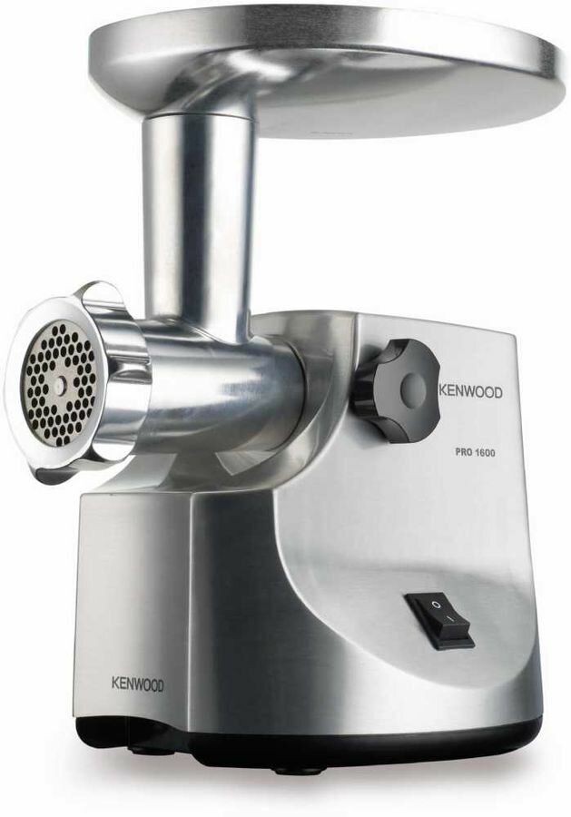 Мясорубка Kenwood MG520 максимальная мощность 1600Вт серебристый