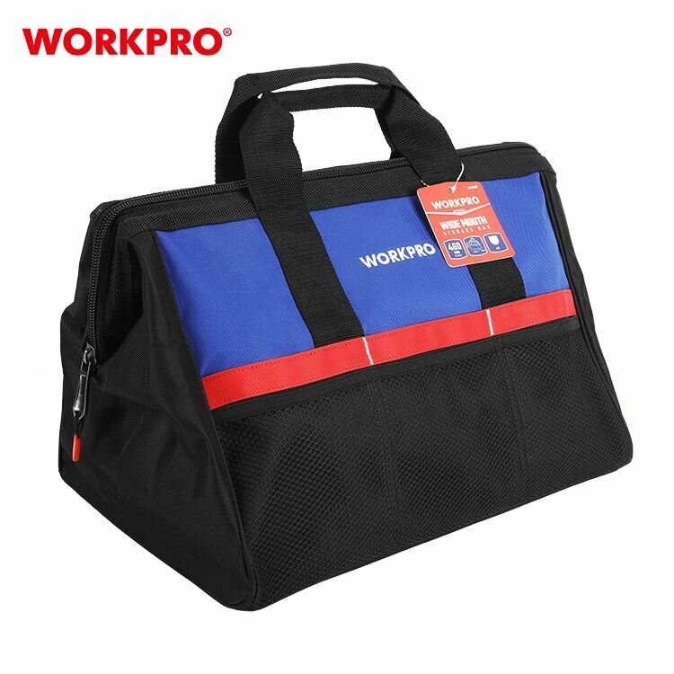 Сумка для инструментов 445x290x320 мм, на молнии WORKPRO