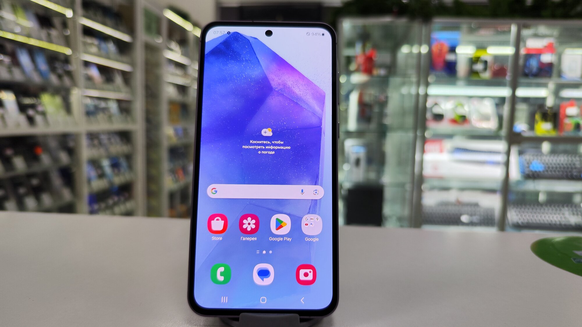 Смартфон Samsung Galaxy A55 5G 8/256 ГБ, Dual: nano SIM + eSIM, lilac