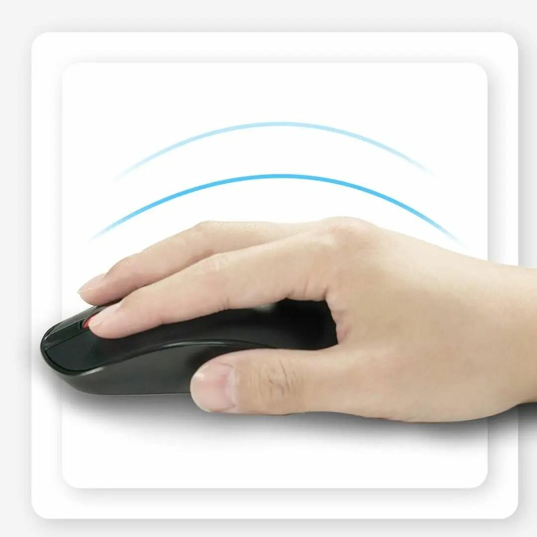Изображение Беспроводная компьютерная мышь Xiaomi MIIIW Wireless Mouse Lite (MW23M21) Black