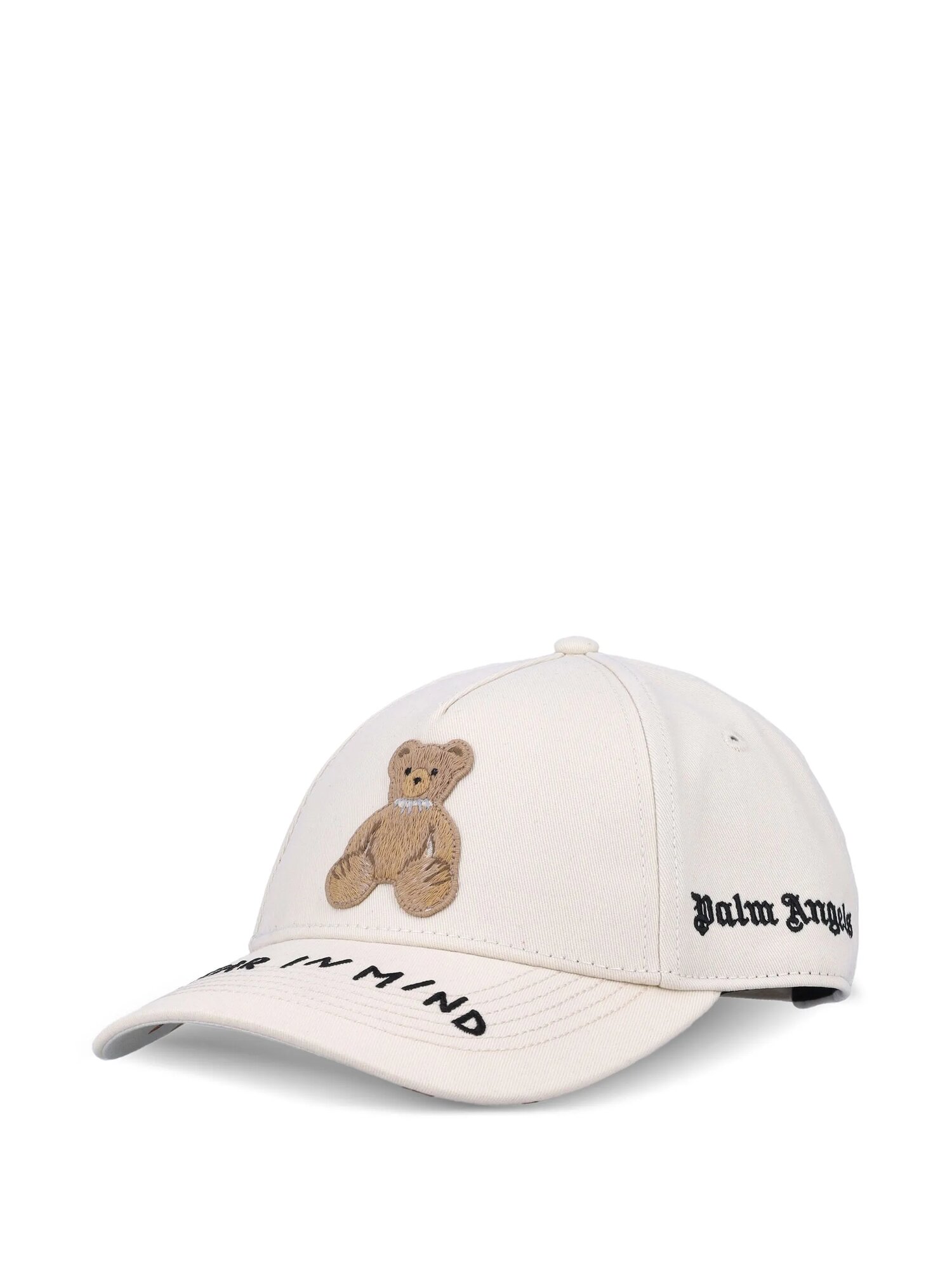 Кепка Palm Angels Bear in Mind для мужчин, размер OneSize, бежевый