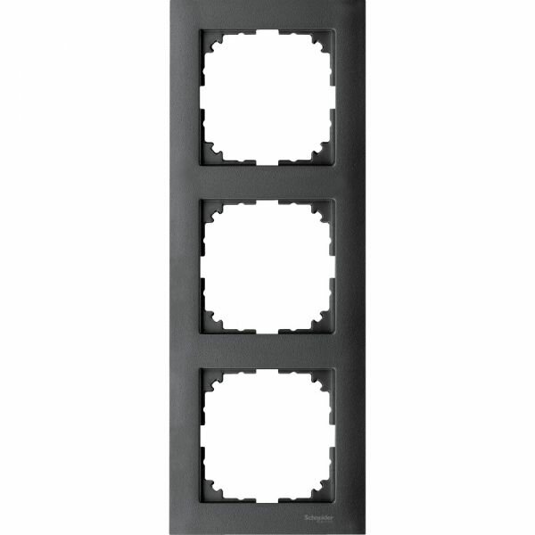 Schneider Electric Merten SM M-Pure Антрацит Рамка 3-ая, MTN4030-3614