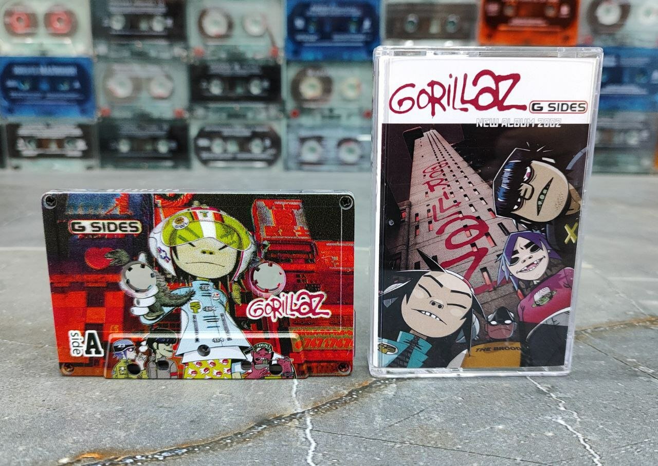 Gorillaz G Sides, кассета, аудиокассета (MC), 2002