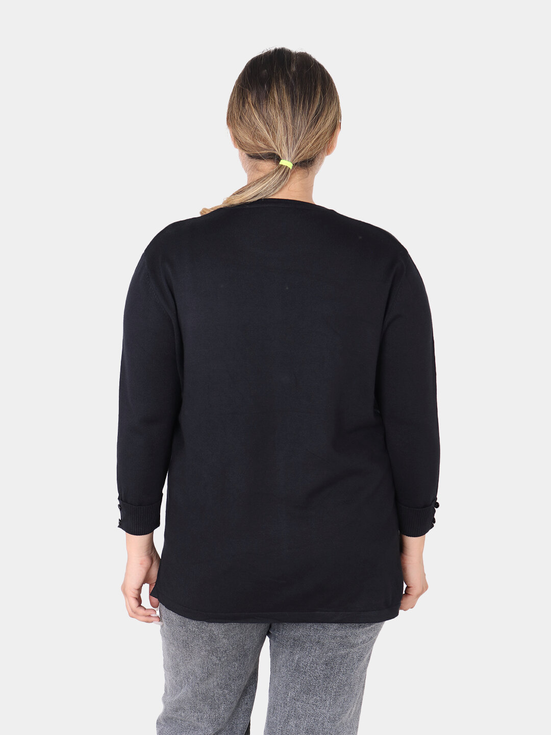 Свитер размер 54, , черный — фото 1