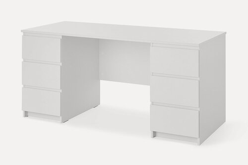 Изображение товара Письменный стол Кастор, 151х75х65, цвет белый