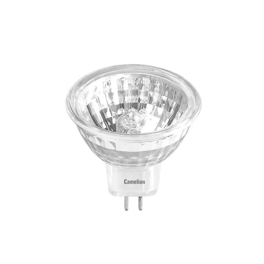 Лампа галогенная Camelion JCDR 220V 35W GU5.3 с защитным стеклом 1952