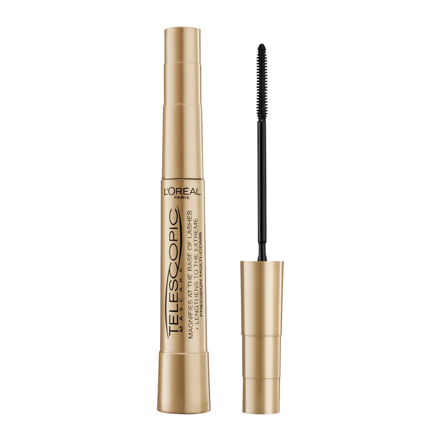 Тушь L'Oreal Telescopic, ультратонкая, для чувствительных глаз, 7 мл
