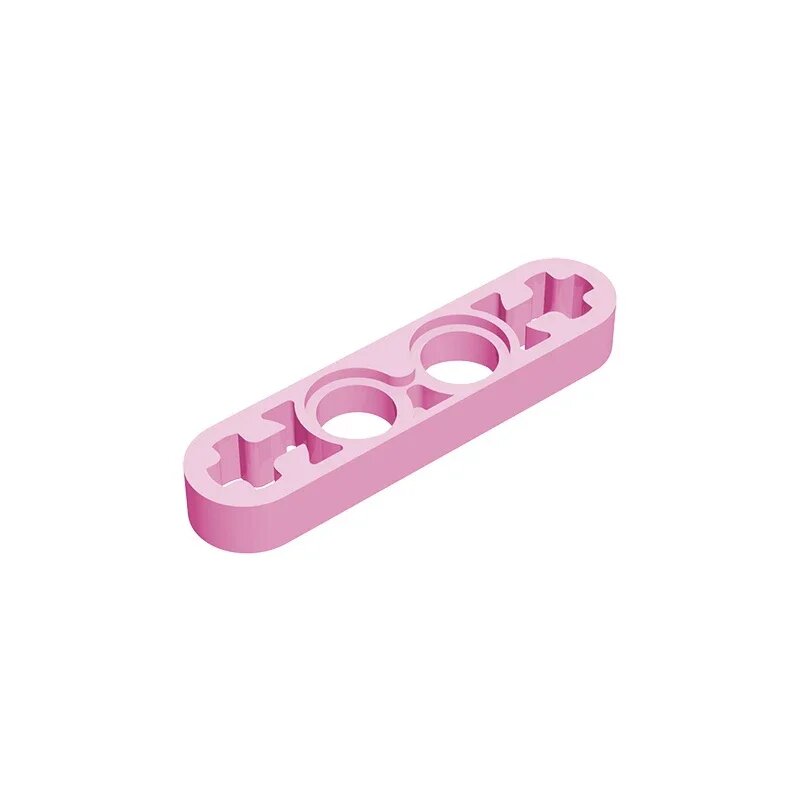 Розовый Gobricks пластиковый блок для сборки, Color: 011