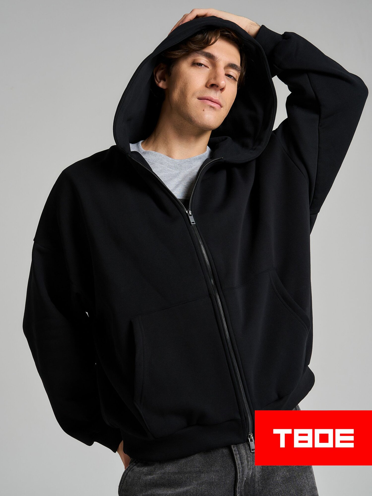 Толстовка спортивная ТВОЕ размер M  черный Черный