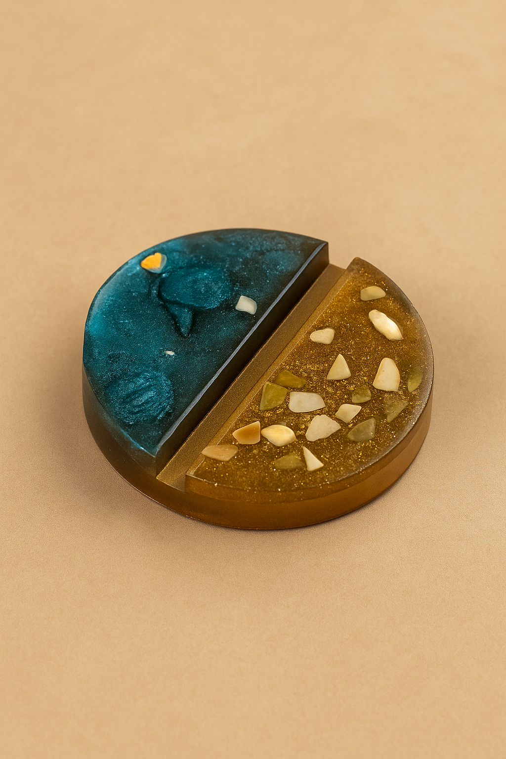 Молд силиконовый «Подставка для телефона», круглая | форма для эпоксидной смолы и гипса, D'Mari — фото 1