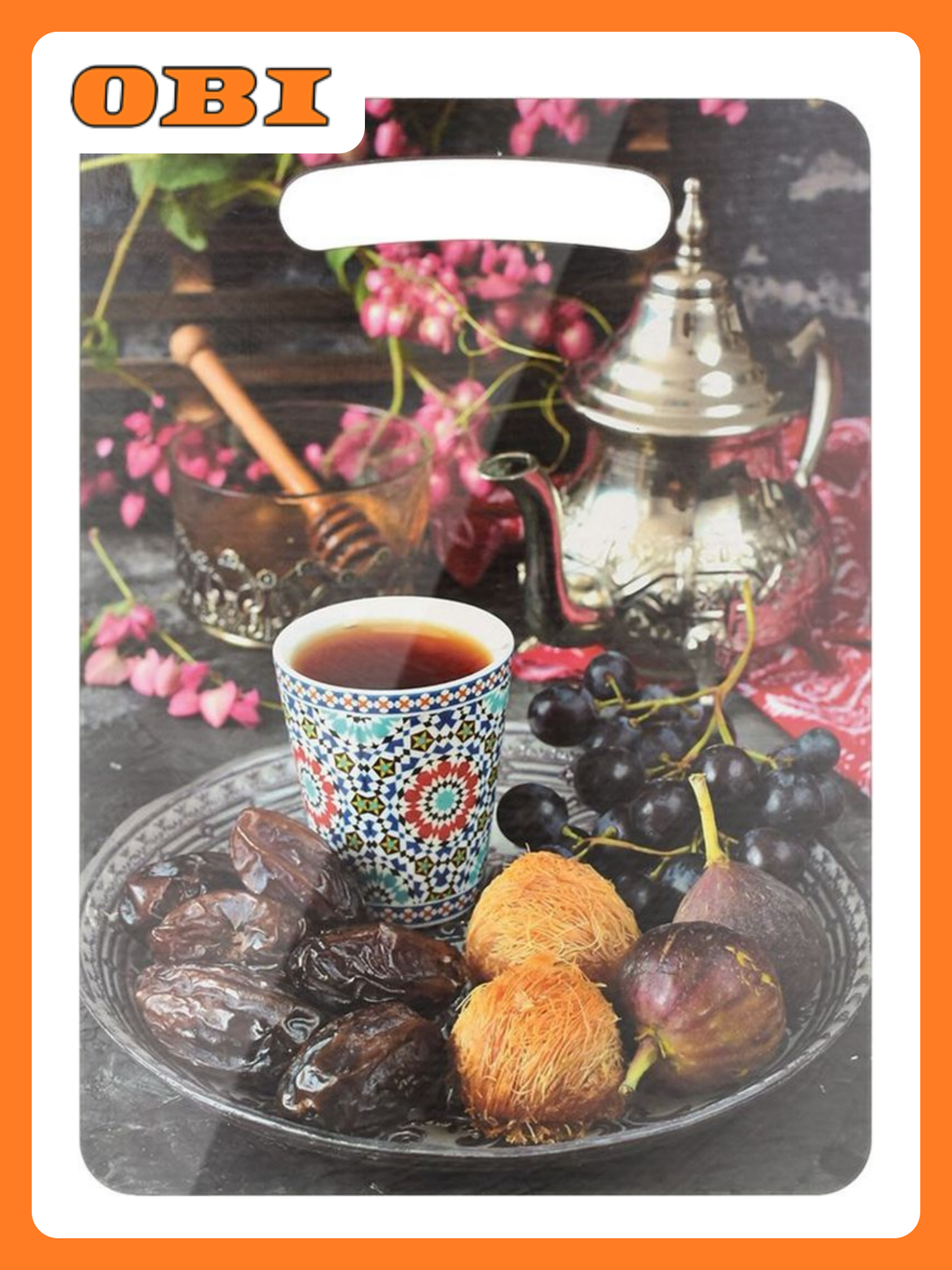 Доска разделочная деревянная MARMITON Восточные сладости 29x21x06 см