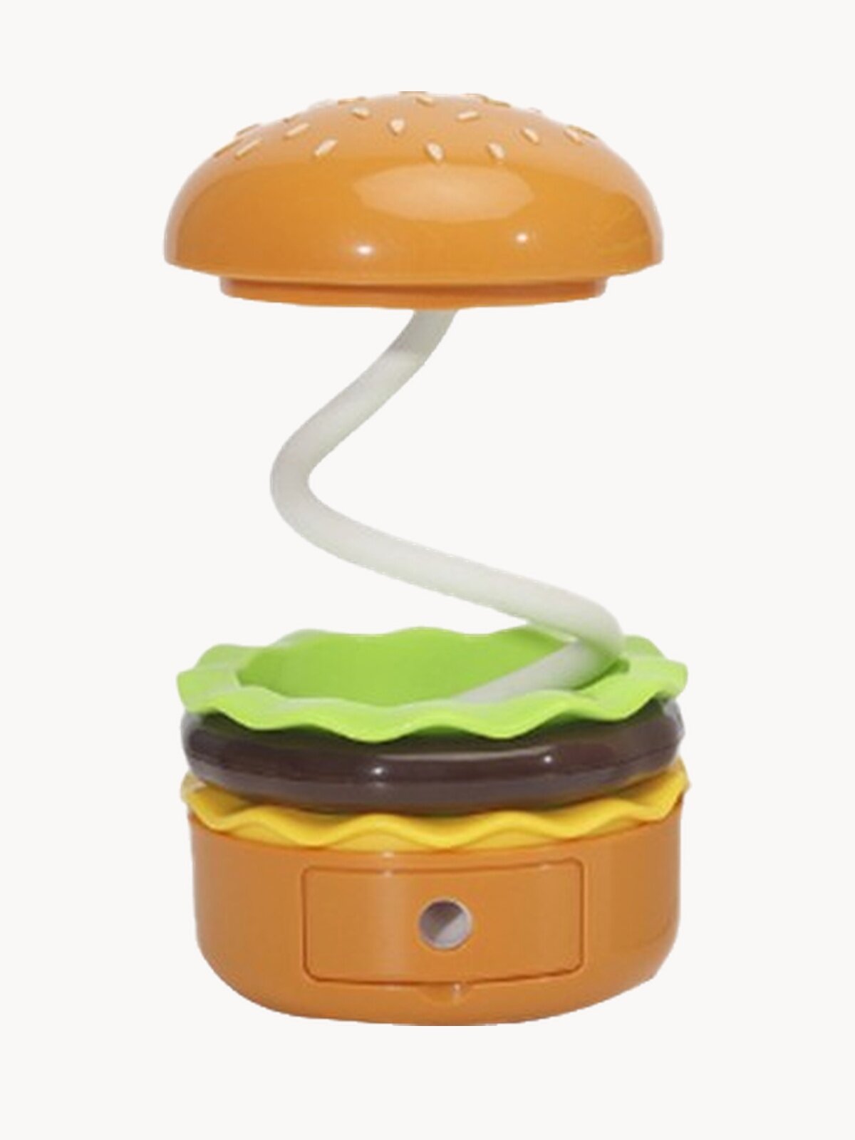 Детский ночник-лампа "Бургер" Edilium, настольный, встроенный аккумулятор, желтый