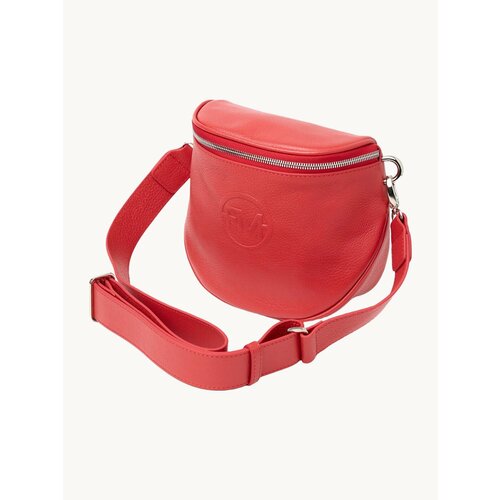 Сумка кросс-боди Franchesco Mariscotti фактура зернистая красный 14460₽