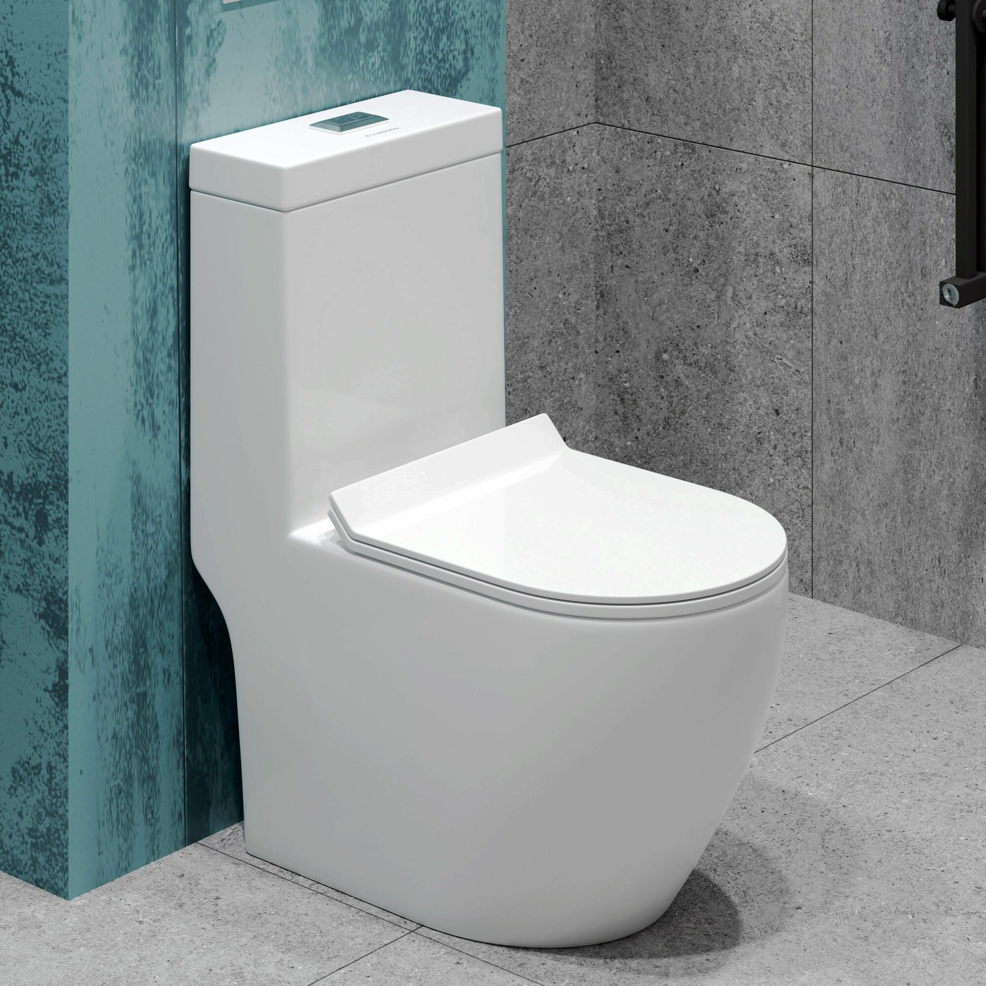 Унитаз биде литой 295 BL-B JOBO