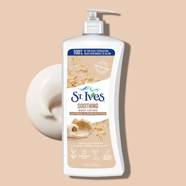 St. Ives Soothing Body Lotion — это успокаивающий лосьон для тела с овсянкой