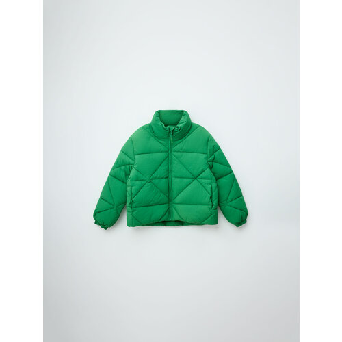 Куртка Sela, размер 140, зеленый куртка sela размер 140 синий