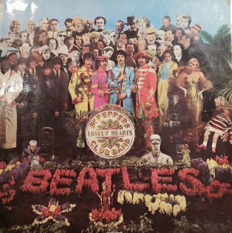 Старый винил, Parlophone, THE BEATLES - Sgt. Pepper's Lonely Hearts Club Band (LP , Used)