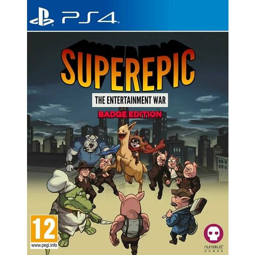 SuperEpic: The Entertainment War - Baddge Edition [PS4, английская версия]
