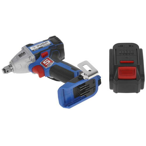 ЗУБР GB-250-42 Гайковерт ударный аккумуляторный 1/2" (20 В, 2 х 4.0 Ач, з/у) - фото №15