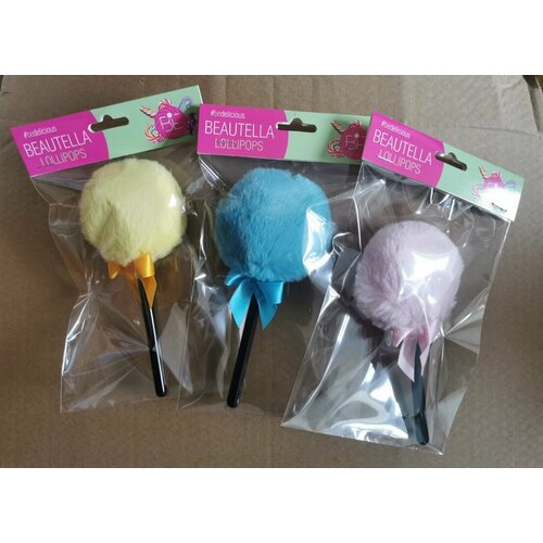 Пуховка для пудры BEAUTELLA LOLLIPOPS леденец L23-MUA-21