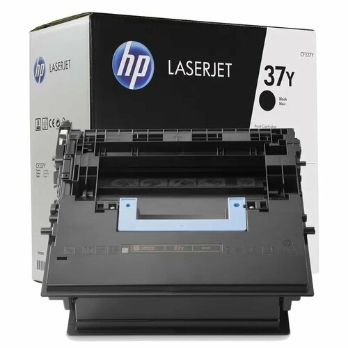 Картридж HP 37Y LaserJet Enterprise M609x, 41К CF237Y, желтый, 41000 страниц