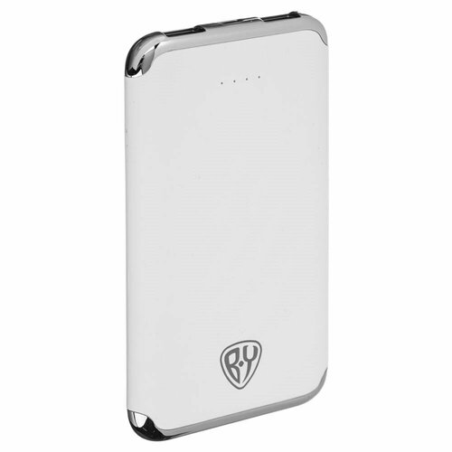 Аккумулятор BY 031-031 мобильный 6000 мАч 2xUSB 2А белый 134600₽
