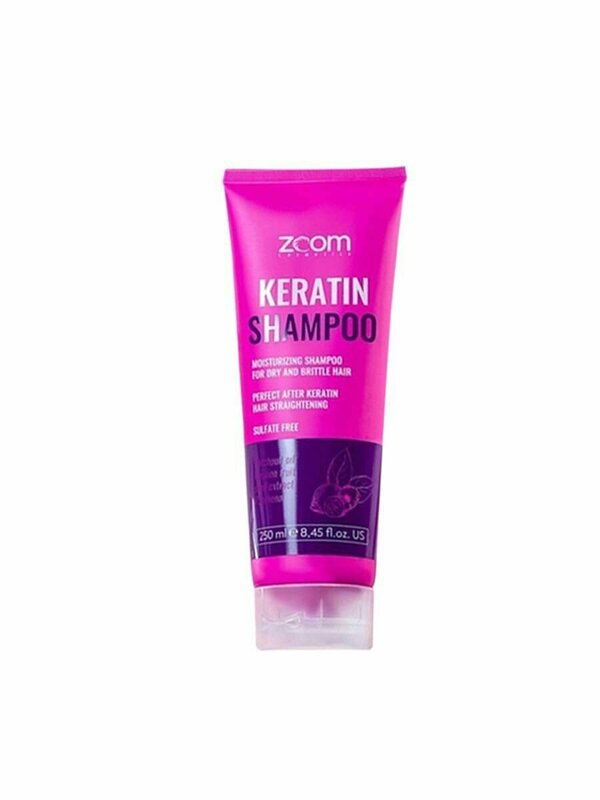 Шампунь для волос бессульфатный ZOOM KERATIN 250 мл