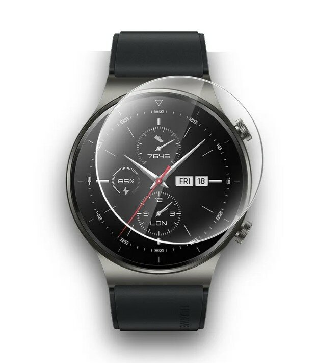 Защитное стекло на Часы Samsung Galaxy Watch 3, 41 mm, прозрачное