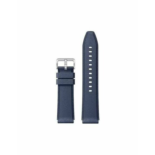 Ремешок Xiaomi Watch S1 Strap (Leather) Blue