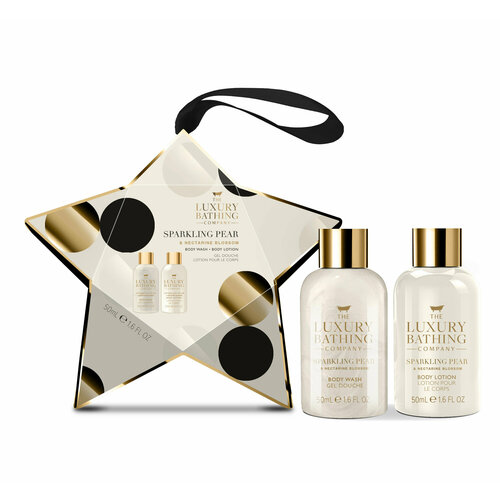 The Luxury Bathing Company / Сверкающая груша и цветок нектарина / Подарочный набор 