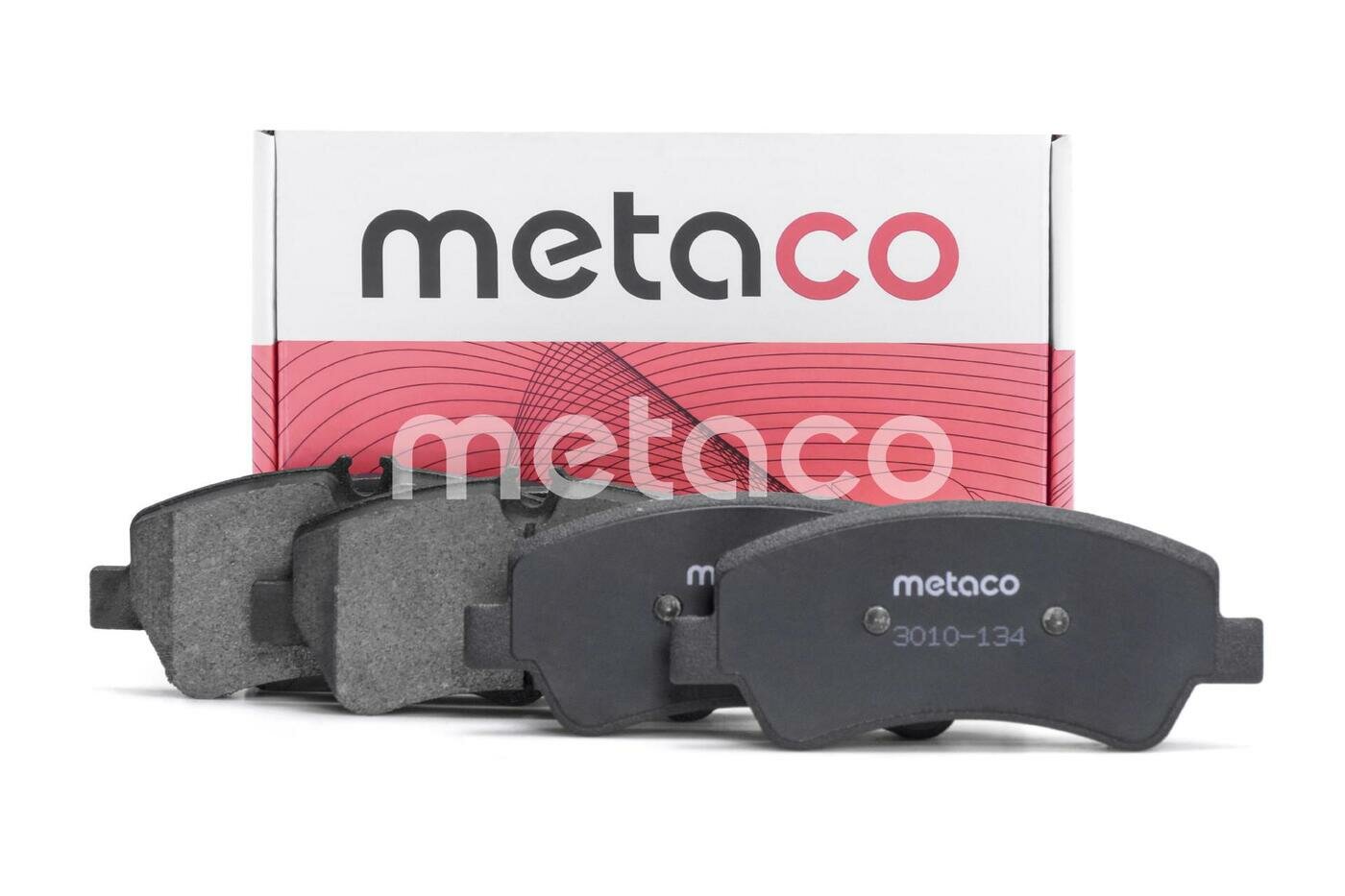 Колодки Тормозные Задние Дисковые Ккт METACO 3010134