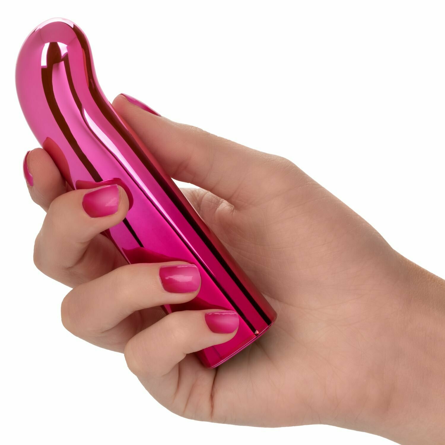 Calexotics Мини-вибромассажер из ABS-пластика Glam G Vibe 12 см, розовый