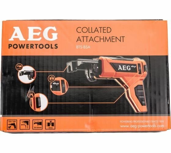 Насадка для лент с шурупами, для BTS18BL и BTS12 BTS-BSA AEG - фото №4