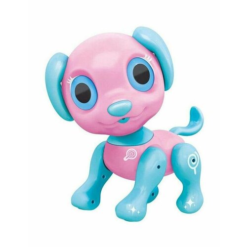 Песик LOLLIPOP на батарейках (свет, звук) в коробке сидит, стоит на задних лапах, ласкается, лает; светятся глаза 8311B