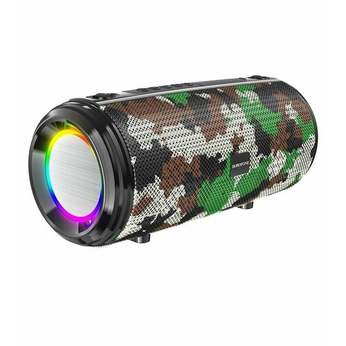 Портативная акустика Borofone BR13 Young Green Camouflage