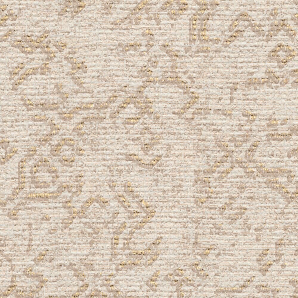 фото МОФ Арабеск обои бумажные (0,53х10м) бежево-золотые / МОФ Арабеск 233722-2 обои бумажные (0,53х10м) бежево-золотые