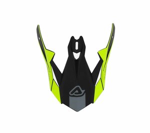 Козырёк Acerbis для шлема X-TRACK 22-06 Black/Yellow-Fluo