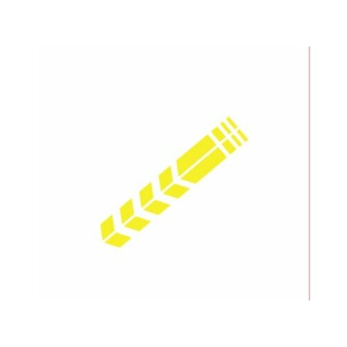 Наклейка виниловая на крыло мото 