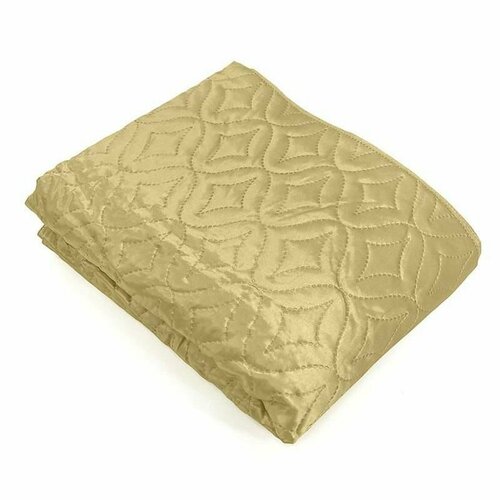 Покрывало Подушкино Ника атлас-сатин 140×200 см бежевое