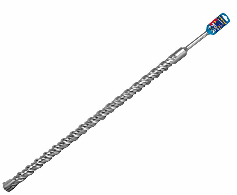 Бур SDS-MAX ПРАКТИКА 45 х 860/1000 мм, квадро, серия Эксперт, по бетону (648-069)